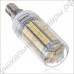 Светодиодная лампа (LED) E14 15Вт, 220В, прозрачная колба, форма "кукуруза"
